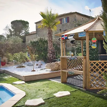 House With Pool In - Exotic Garden * Uzes